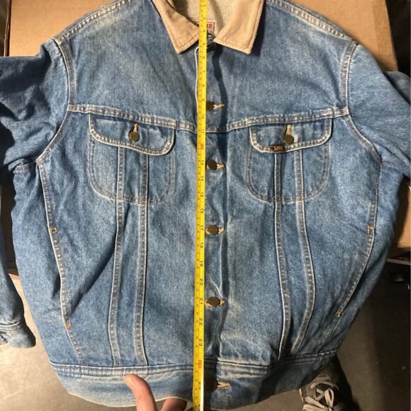 Lee Sherpa Lined Stormrider Jean Jacket (42) - Picture 4 of 8